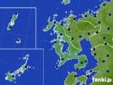 長崎県のアメダス実況(日照時間)(2025年06月14日)